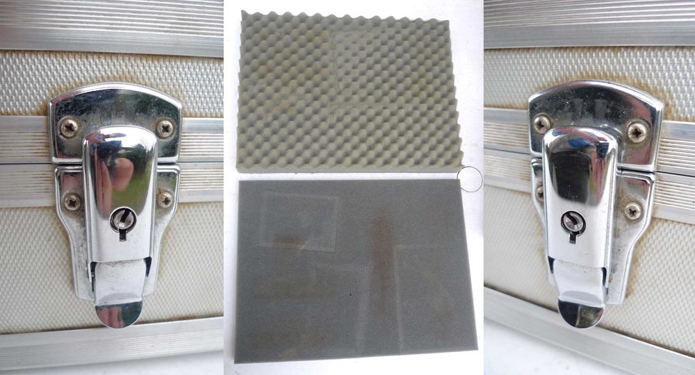 Walizka ,,z kogucikiem" 45,5x36x15,5cm Etui Case Organizer Futerał