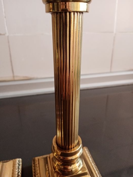 Vintage Brass Candlesticks436244136162109444
