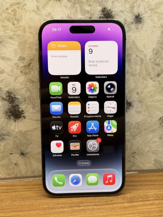Iphone 14 pro fioletowy 256gb stan idealny