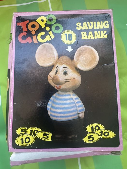 Topo Gigio mealheiro