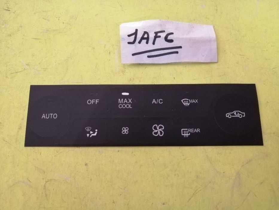 Peliculas para reparação da consola do tablier Mercedes W204
