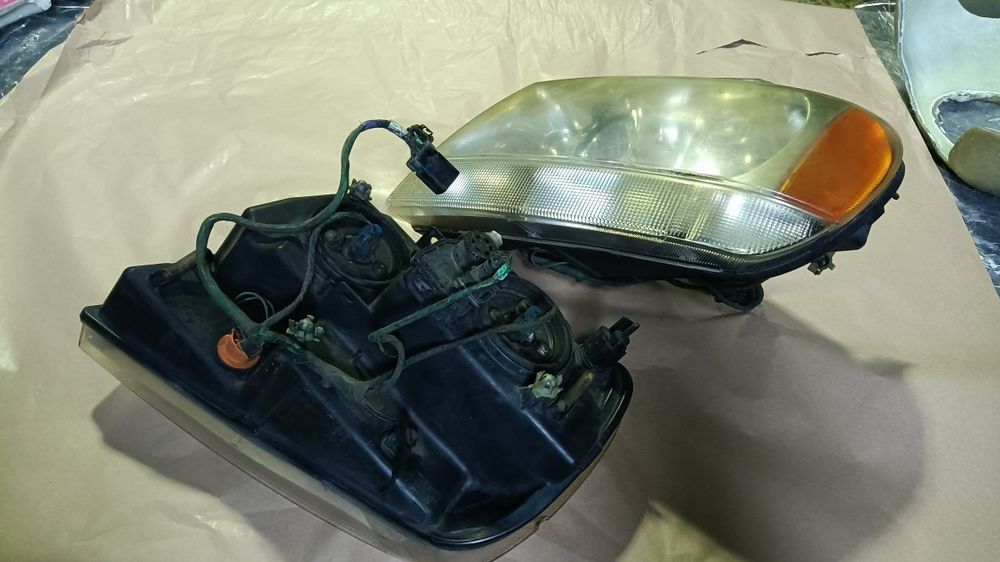 Ótica jeep grand Cherokee farol 2001 óptica original