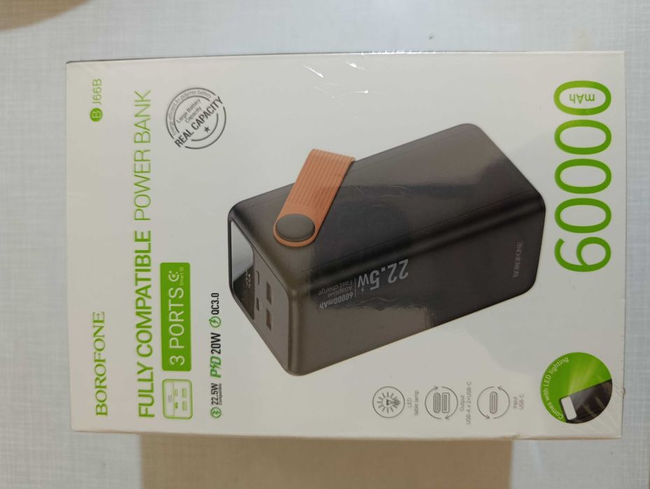 Повербанки на  60000 mah.20000 mah.10000 mah.