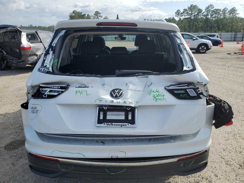 VW TIGUAN 5nn 20+ Комплектний перід : Капот-Бампер-Крило-Фара Б/у ЗАПЧ