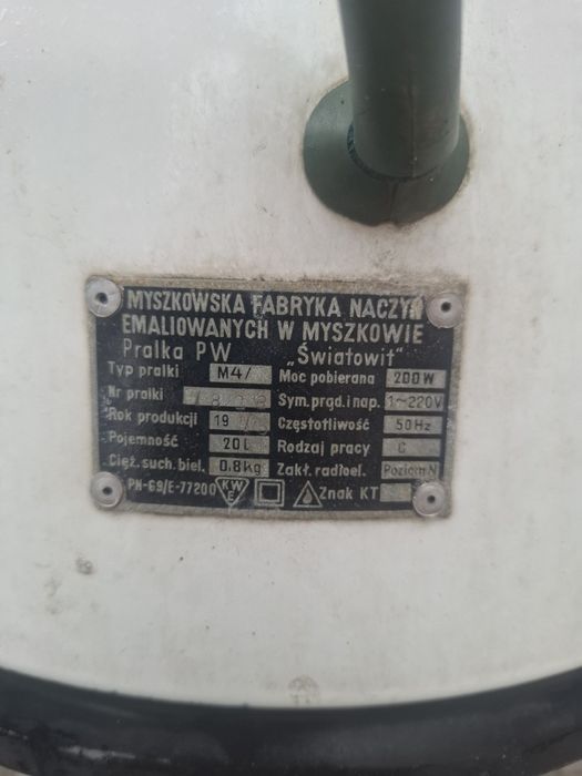 Pralka wirnikowa