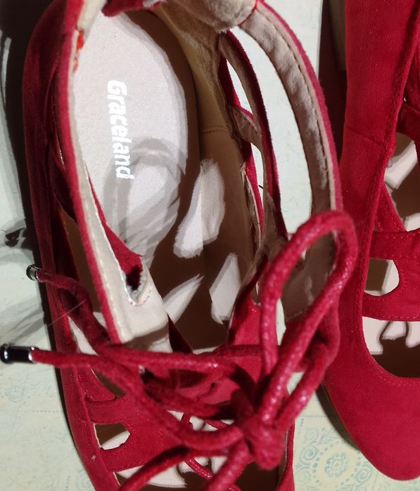 Замшевые туфли  GRACELAND. Germany.