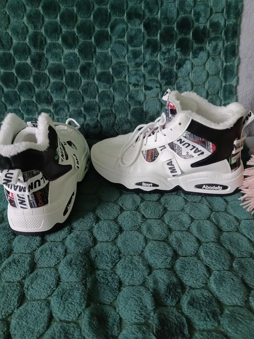 Buty Zimowe Męskie Sneakersy
