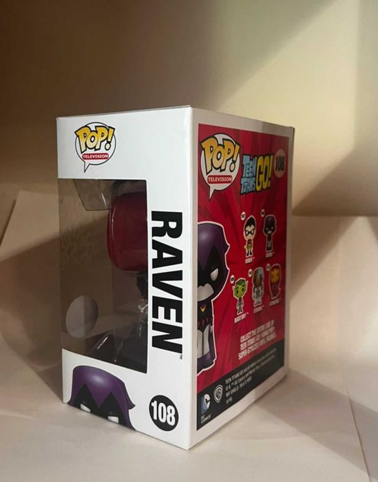 Funko POP : Teen Titans Go Raven #108 UNDERGROUND TOYS EXCLUSIVE