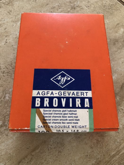 Papel fotográfico, Agfa-Gevaert BS 122, 10,5 cm x 14,8 cm