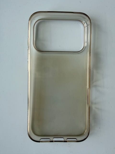 Etui silikonowe iPhone 17 Pro (Polski banan)