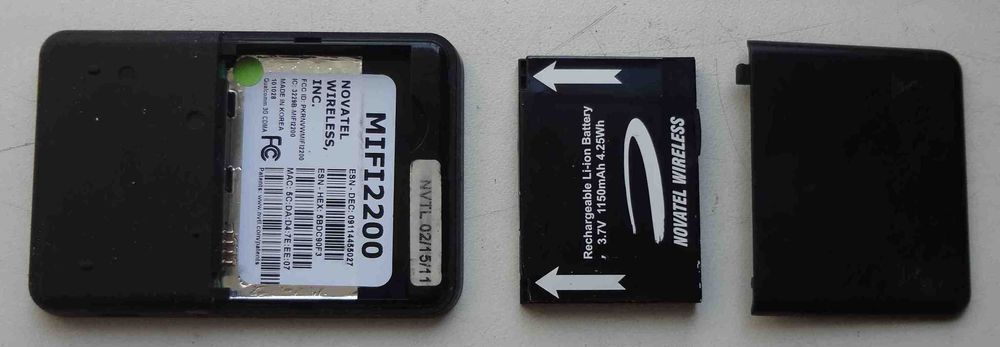 Novatel Wireless MiFi 2200 модем, точка доступа