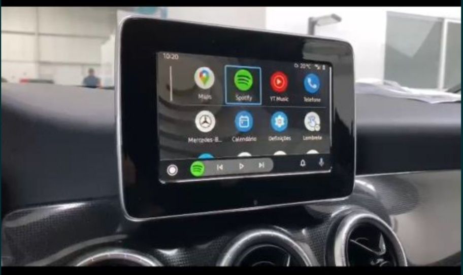 Ativação Android auto e Apple carplay