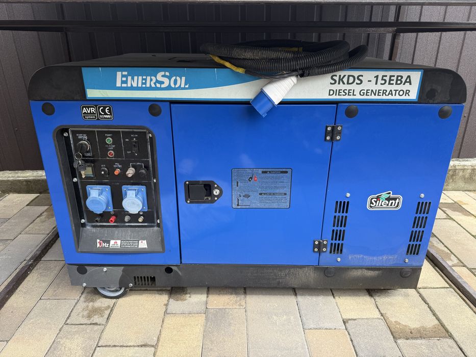 Дизельный генератор SKDS-15EBA - EnerSol