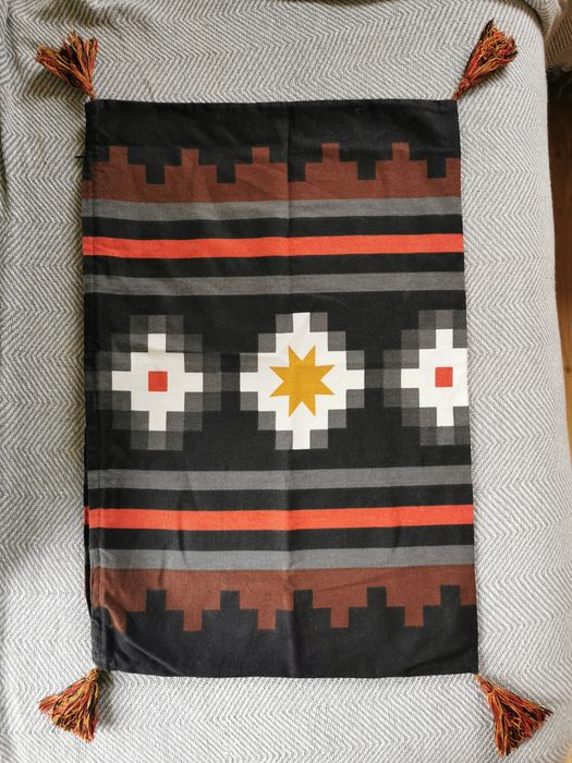 Ikea Frukmott 2024 poszewka na poduszkę Boho aztecka szwedzka