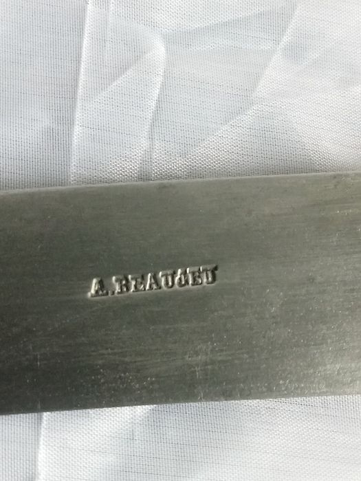 Nóż vintage sygnowany "A.BEAUJEU"