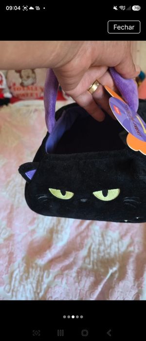 Cesta gato legami halloween