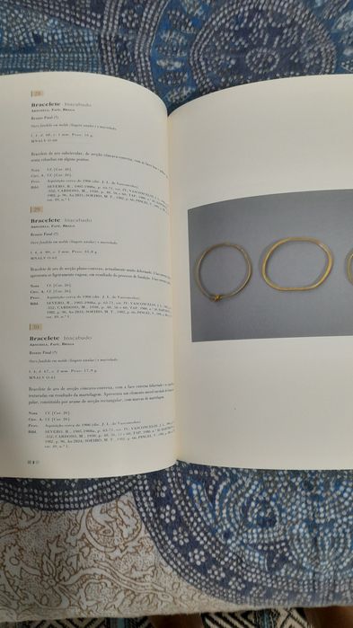 Inventario do MNA: coleção  Ourivesaria.  Do Calcolitico A Idade do Br