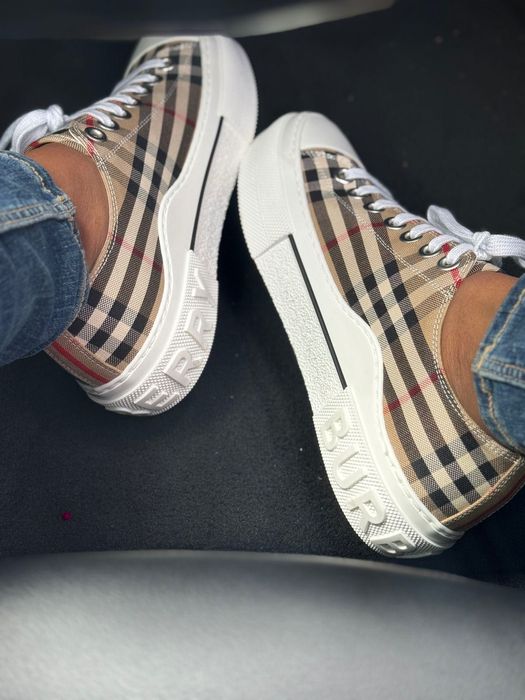 Buty damskie trampki Burberry