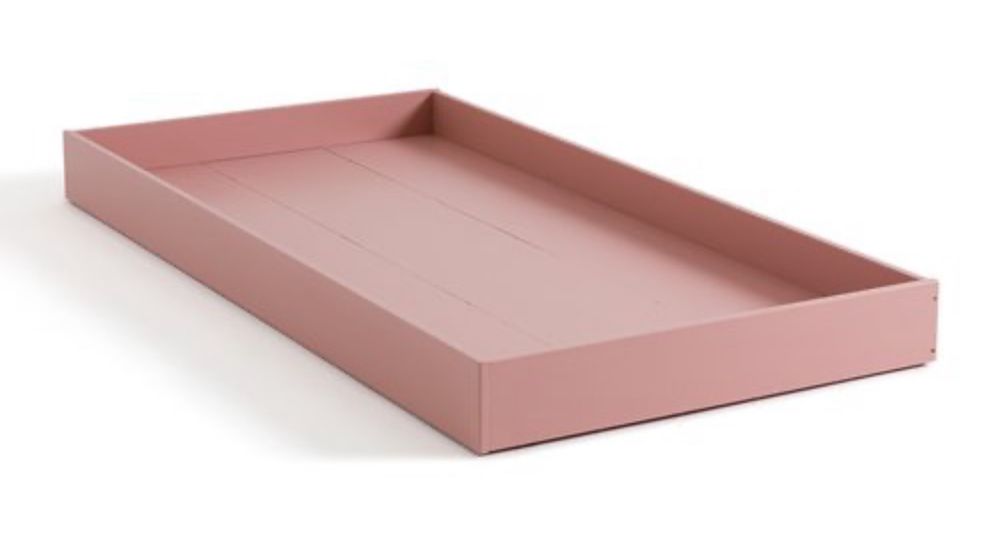 Gaveta-cama rosa estilo retro