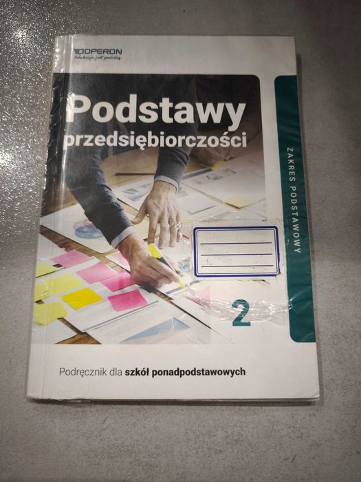 Podstawy przedsiębiorczości 2 podręcznik, wyd. Operon
