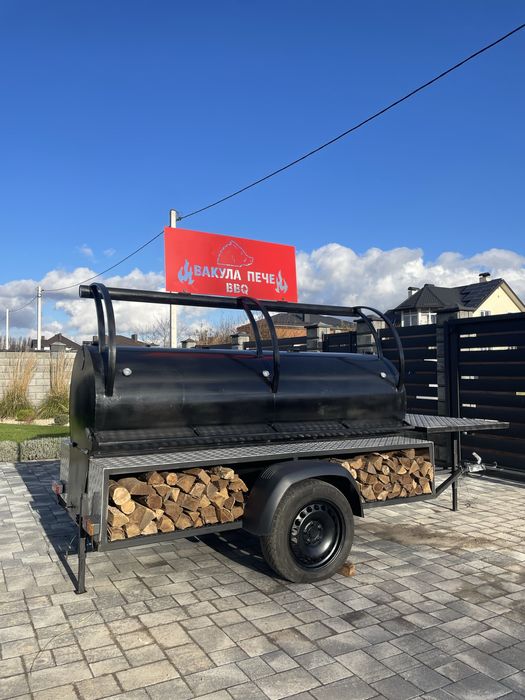 Смокер BBQ на колесах