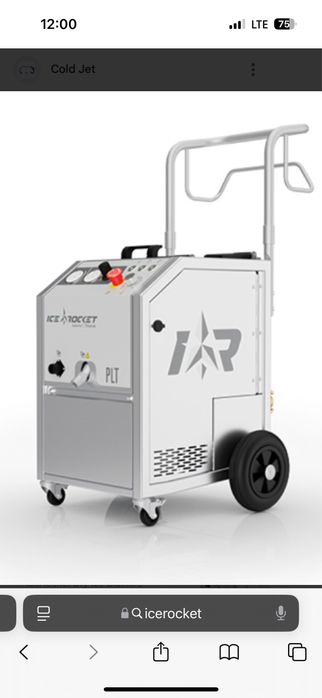 Ice Rocket maszyna do czyszczenia suchym lodem Cold jet