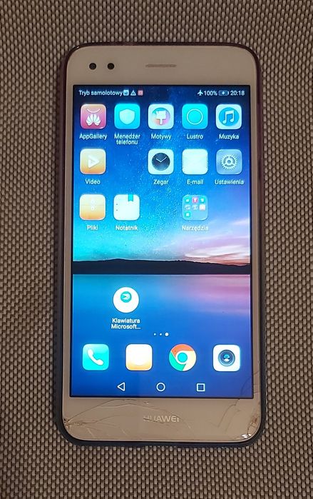 Smartfon Huawei P9 mini andoid z etui biały dual sim telefon