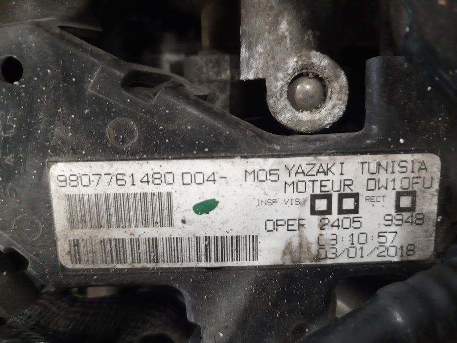 Peugeot Boxer 18r 2,0HDi Silnik Kompletny  62tkm