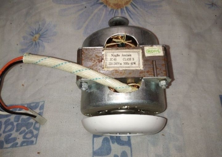 Мотор двигун для хлібопічки JC-60 60Вт. Тен 800Вт.