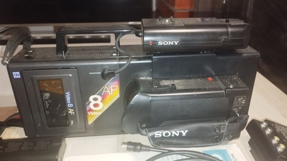 Câmera Sony com tudo incluído