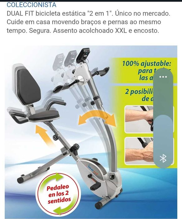 Dualfit Bicicleta estática