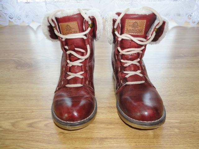 Buty zimowe skórzane Lasocki 31