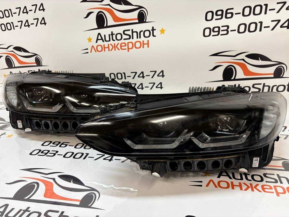 Фара передняя левая правая shadow line 2024 BMW I4 G26