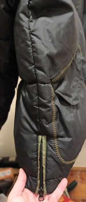 Blusão de penas Firetrap L (grande)-como novo