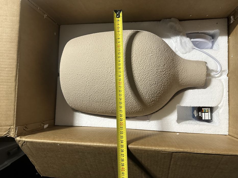 Zestaw 3 lamp wiszących beż loft boho nowe