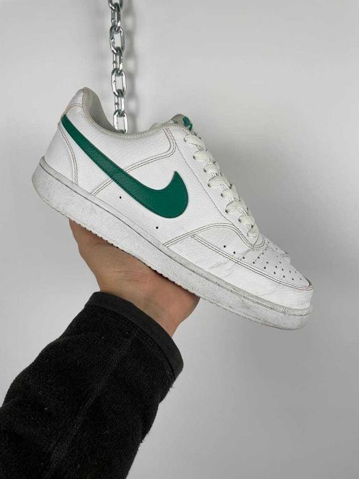 Білі чоловічі кросівки nike court vision 42.5
