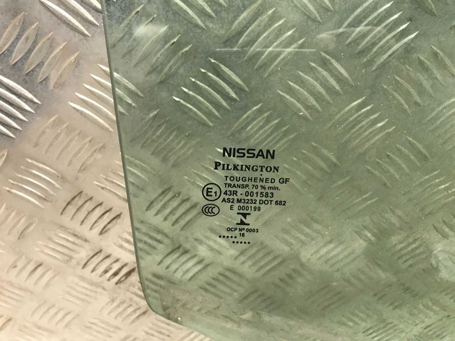 Szyba Prawa Tylna Nissan Qashqai J11 2016r Oryginał