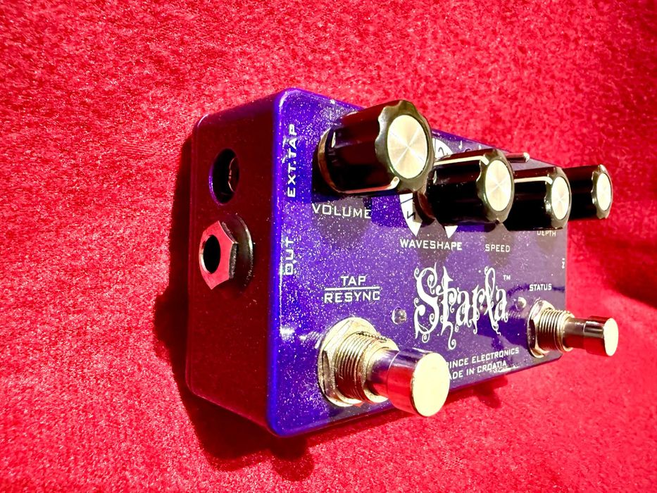 Dawner Prince Starla Tap Tempo Tremolo Pedal Guitarra