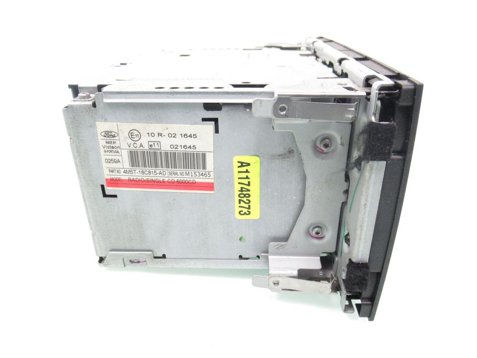 Radio Ford Focus Mk2 II 4m5t18c815ad + Kod