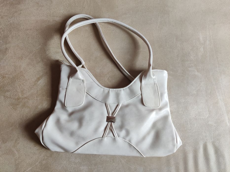 Beżowa torebka damska