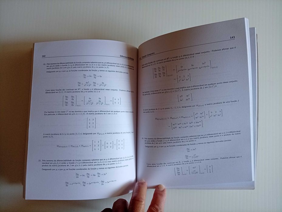 Livro "Cálculo Diferencial em IRn", de Ana Alves de Sá