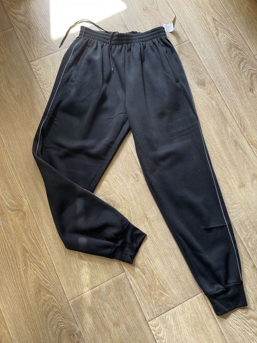 Теплі штани на манжеті спортивні брюки на резинці фліс L XL 2XL 3XL 4X