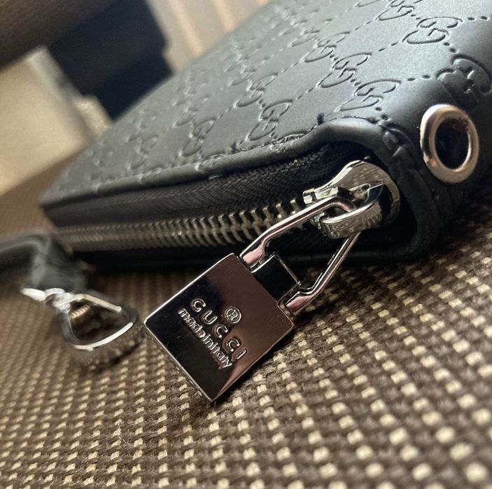 Чоловіче портмане гаманець клатч сумка барсетка  Burberry Gucci