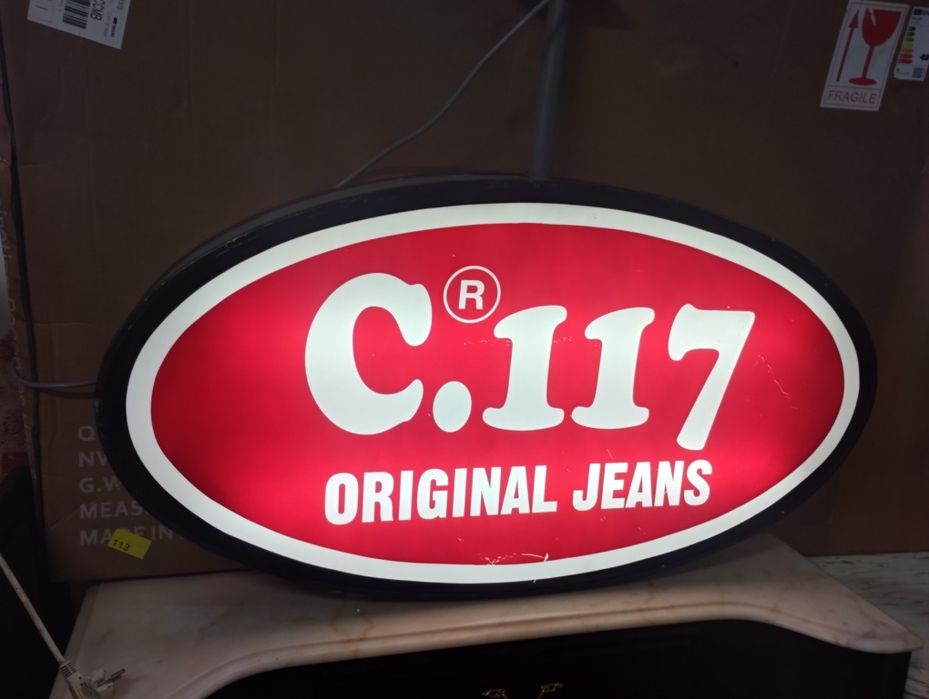 Reclame luminoso Original Jeans