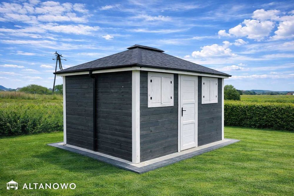 Domek narzędziowy 3x3 / 4x3 - drewniany Łódź