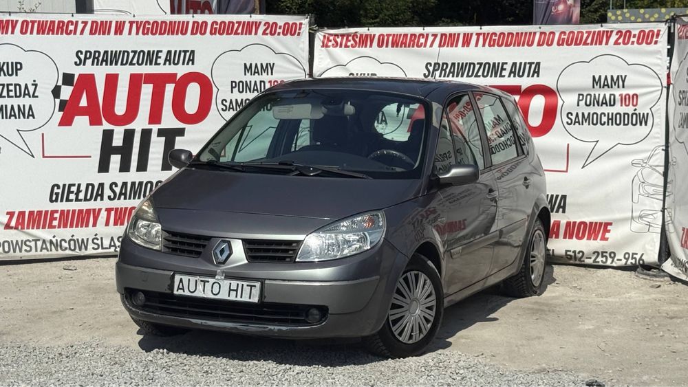 Renault Scenic 1.9D // Rodzinne Auto // Wygodne // Minivan // Zamiana // Raty //13-16 Otwarte//