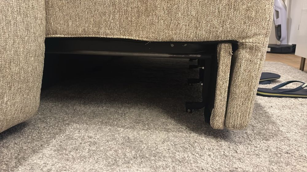 Sofá chaise long 3 lugares