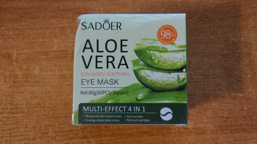 Sadoer Aloe Vera płatki pod oczy