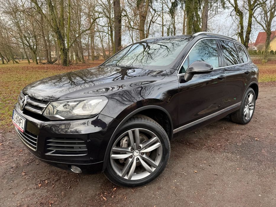 Volkswagen Touareg 3.0 v6 Tdi Skóra Navi Ksenon HAK 3500kg! Rej w PL Stan Bdb
