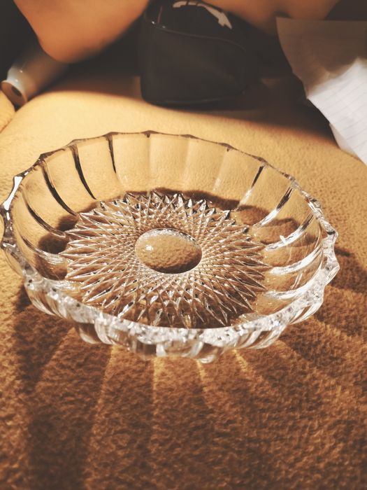 Talerzyki kryształowe, zestaw, +bonus ,tanio,okazja, vintage,retro,PRL